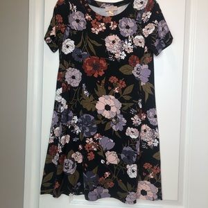Loft Outlet Flower Swing Dress